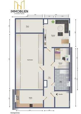 Grundriss Dachgeschoss