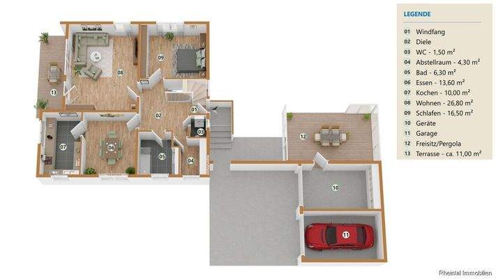 Grundriss Erdgeschoss