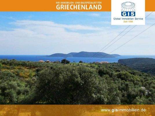 Traumblick auf die Insel Schiza