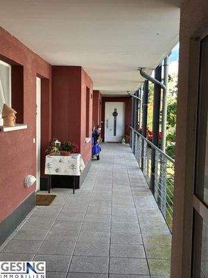 Laubengang Wohnbeispiel