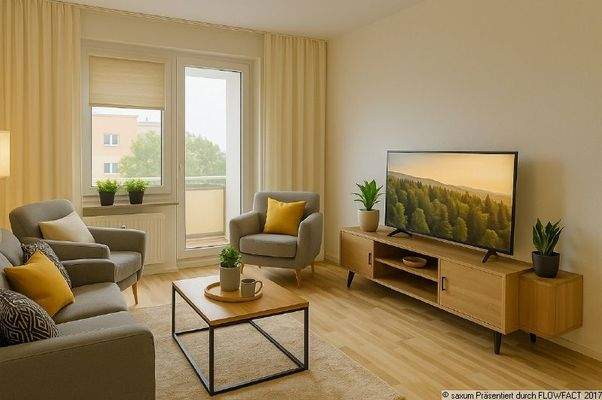 Wohnzimmer - Einrichtung (Visualisierung)