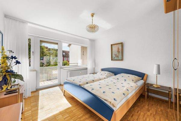 Schlafzimmer im OG (Reiheneckhaus)