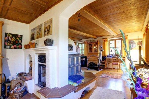 Wohnzimmer (Blick Essbereich)