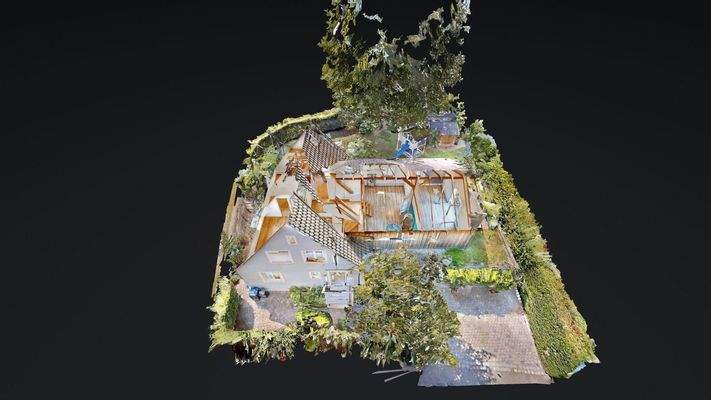 Objekt in der Vogelperspektive 