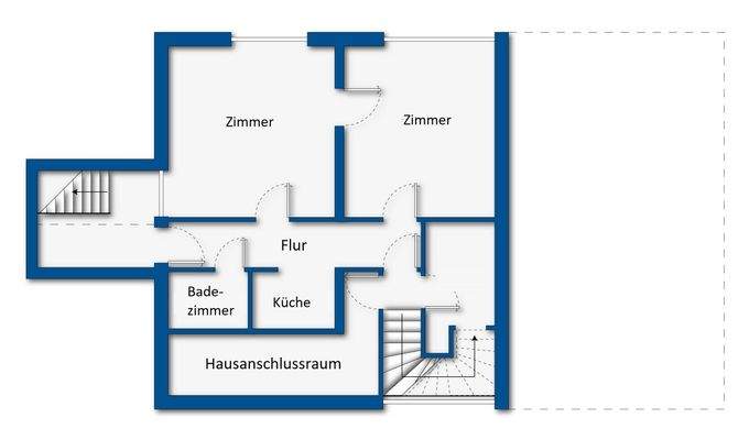 Grundriss Einliegerwohnung