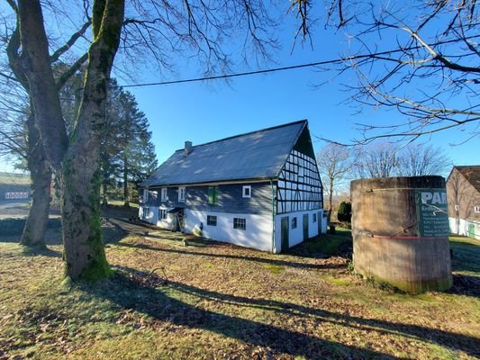 Seitenansicht Bauernhaus