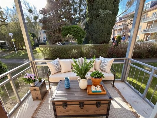Balkon KI Visualisierungsbeisp