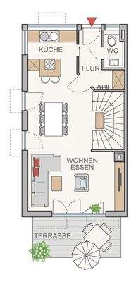 Grundriss Erdgeschoss