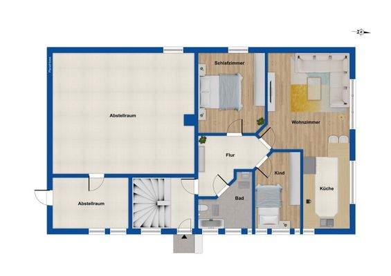 Grundriss Erdgeschoss