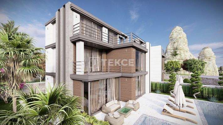 Detached Villa with Large Garden and Sauna in Seydikemer Muğla