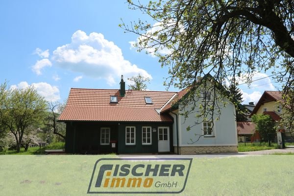 Westansicht des Hauses