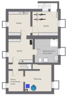 Grundriss Kellergeschoss