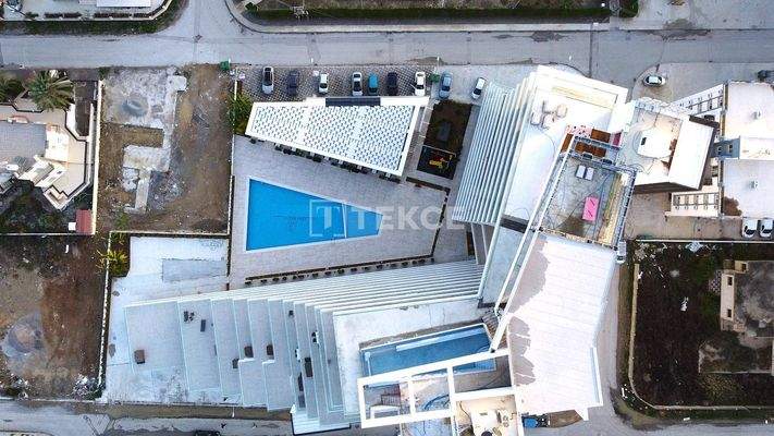 Jacuzzi Apartment in Panorama Complex in Iskele Long Beach