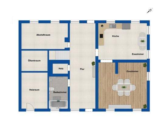 Grundriss Erdgeschoss