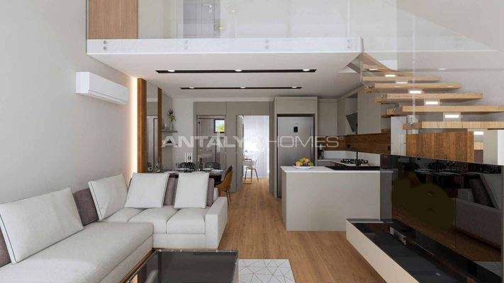 Houses Close to Shopping Centers and Airport in Antalya Kepez