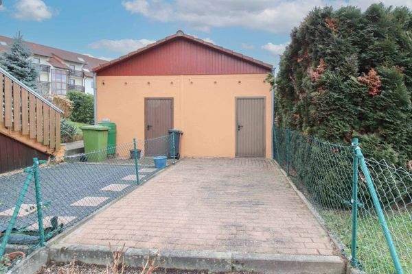 Zugang Garage vom Garten