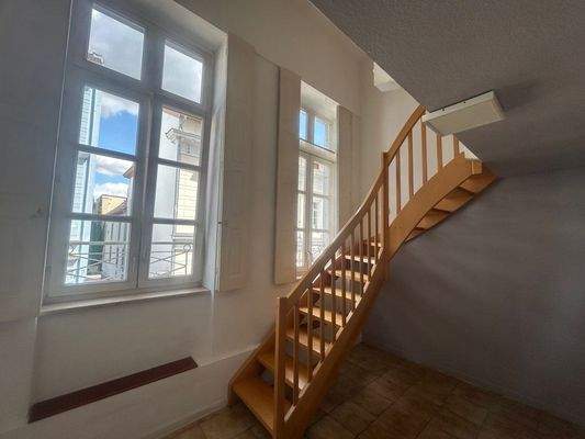 Interne Treppe zur Empore