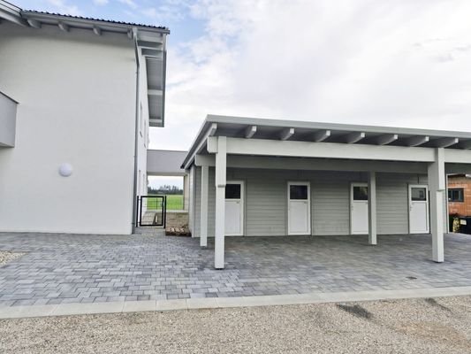 Ansicht Carports
