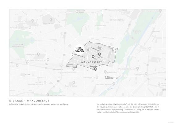 Lageplan - Maxvorstadt