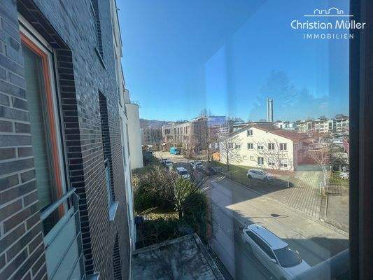 Ausblick aus dem Schlafbereich 