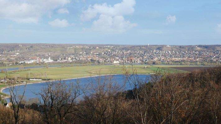 Ausblick auf Radebeul
