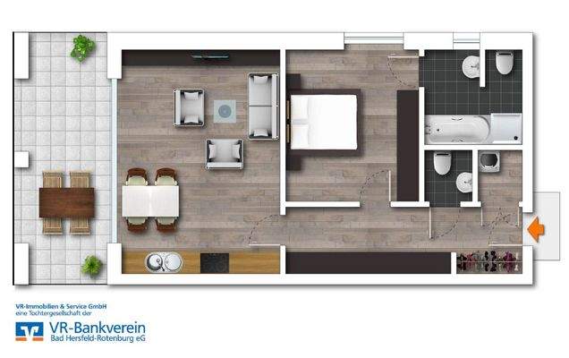 Grundriss Visualisierung