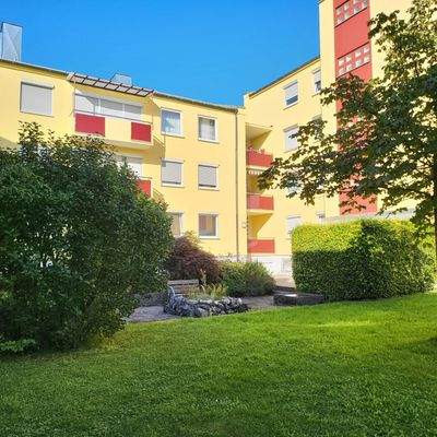 Hausrückseite, Innenhof 