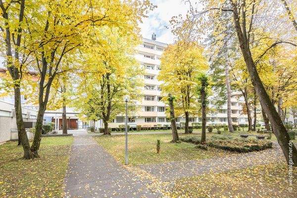 Rückansicht des Gebäudes 