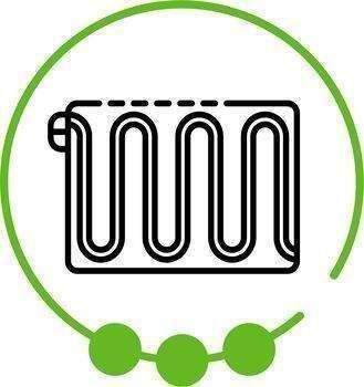 Inklusive Fußbodenheizung