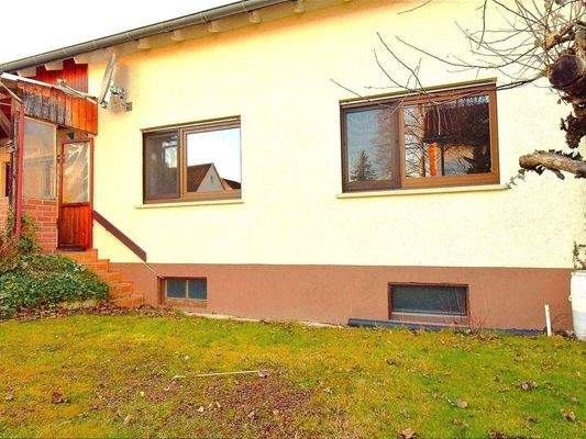 Außenansicht Zugang zur Terrasse