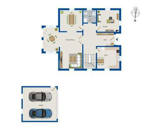 Grundriss Erdgeschoss