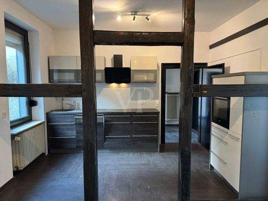 EG-Blick in den Küchenbereich