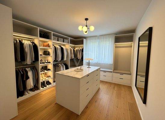 Ankleidezimmer - Visualisiert  