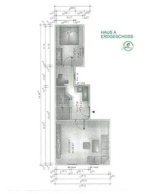 Erdgeschoss Haus A Grundriss