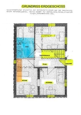 7 Erdgeschoss Grundriss Haus 1