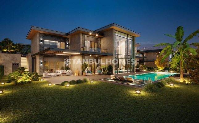 Houses with Private Pools and Gardens in İstanbul Büyükçekmece