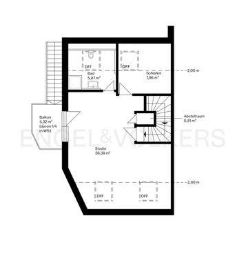 Grundriss Dachgeschoss