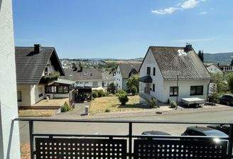 Blick vom Balkon