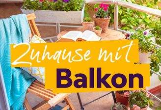Zuhause mit Balkon