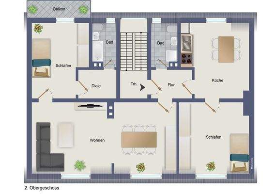 2. Obergeschoss