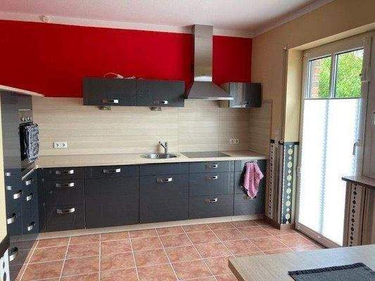 Küche mit Fußbodenerwärmung