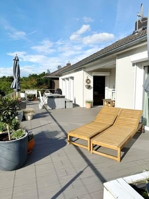 Große Dachterrasse