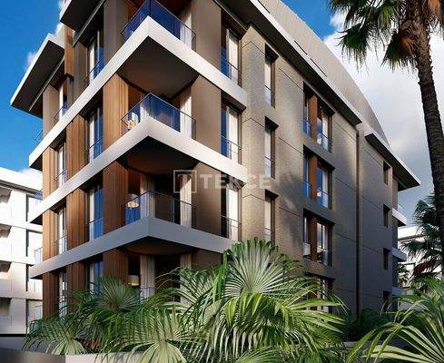 Flats Close to the Sea and Shopping Mall in Antalya Lara