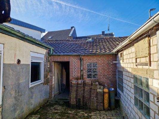 Rückseite der Werkstatt