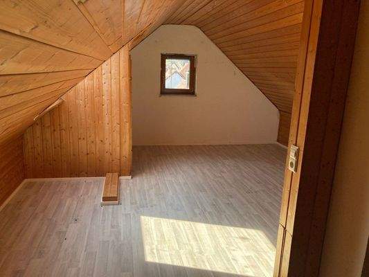 Ausgebauter Dachboden