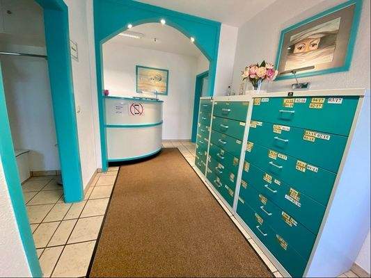 Eingangsbereich Praxis