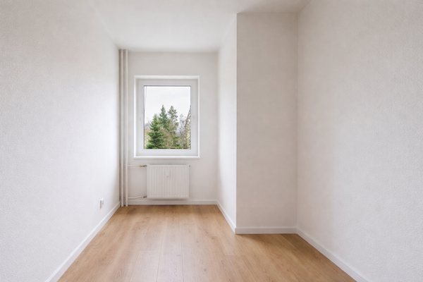 Visualisierung eines möglichen sanierten Zustands von Zimmer I