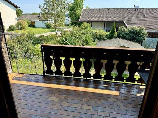 Südbalkon (Zugang Esszimmer)