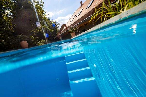 Pool mit Gegenstromanlage