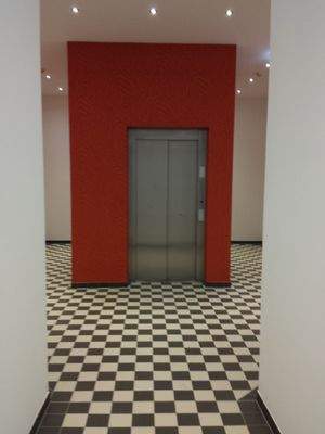 Eingangsbereich zum Fahrstuhl